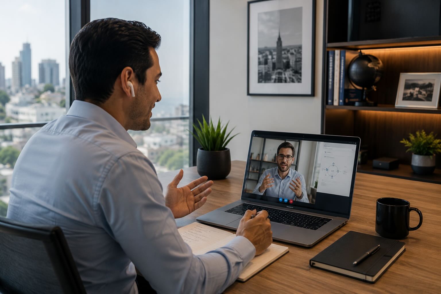 Clases en vivo de inglés empresarial